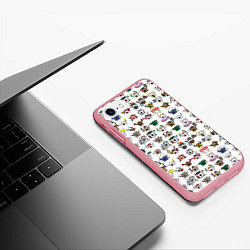 Чехол iPhone 7/8 матовый Ничоси, цвет: 3D-баблгам — фото 2