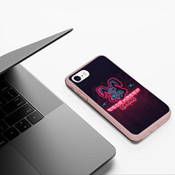 Чехол iPhone 7/8 матовый Егор Крид Гейминг, цвет: 3D-светло-розовый — фото 2
