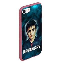 Чехол iPhone 7/8 матовый Billie GreenDay ГринДай Z, цвет: 3D-малиновый — фото 2