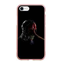 Чехол iPhone 7/8 матовый Chris Fehn, цвет: 3D-светло-розовый