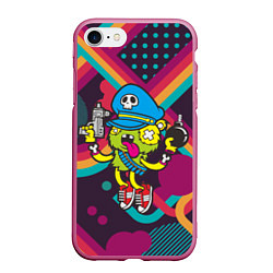Чехол iPhone 7/8 матовый Crazy Bomberman