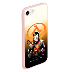 Чехол iPhone 7/8 матовый FREEMAN HALF-LIFE Z, цвет: 3D-светло-розовый — фото 2