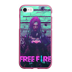 Чехол iPhone 7/8 матовый FREE FIRE