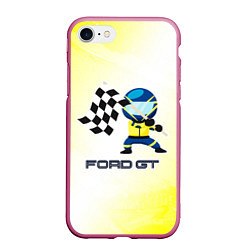 Чехол iPhone 7/8 матовый Ford - Racing