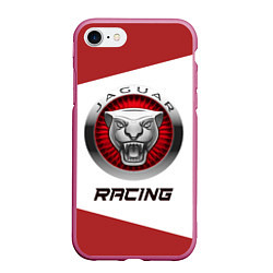 Чехол iPhone 7/8 матовый Ягуар - Racing