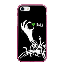 Чехол iPhone 7/8 матовый Snatch: Emerald, цвет: 3D-малиновый