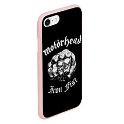 Чехол iPhone 7/8 матовый Iron Fist, цвет: 3D-светло-розовый — фото 2