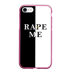 Чехол iPhone 7/8 матовый Rape Me Kurt Cobain спина Z
