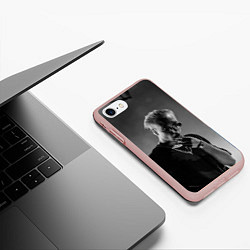 Чехол iPhone 7/8 матовый T-Fest на концерте, цвет: 3D-светло-розовый — фото 2