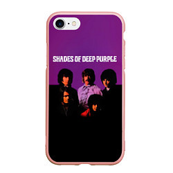 Чехол iPhone 7/8 матовый Shades of Deep Purple, цвет: 3D-светло-розовый