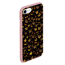 Чехол iPhone 7/8 матовый Ночные монстры, цвет: 3D-баблгам — фото 2