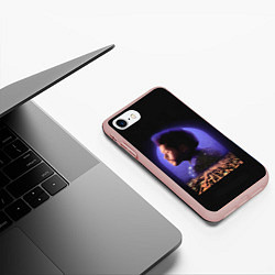 Чехол iPhone 7/8 матовый Retro the weekend, цвет: 3D-светло-розовый — фото 2