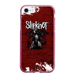 Чехол iPhone 7/8 матовый Слипкнот Гранж Slipknot Rock Goat