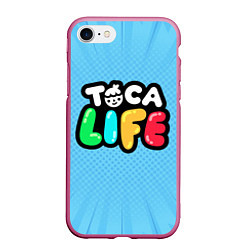 Чехол iPhone 7/8 матовый Toca Life: Logo