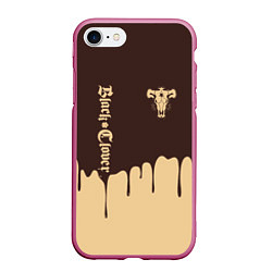 Чехол iPhone 7/8 матовый Black clover: Bull