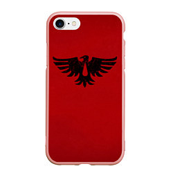 Чехол iPhone 7/8 матовый Кровавые Вороны цвет ордена, цвет: 3D-светло-розовый