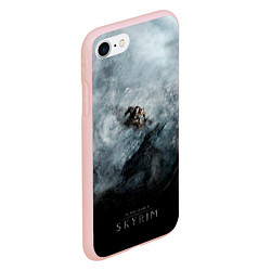 Чехол iPhone 7/8 матовый Победа над драконом, цвет: 3D-светло-розовый — фото 2