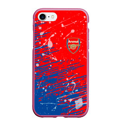 Чехол iPhone 7/8 матовый Arsenal: Фирменные цвета