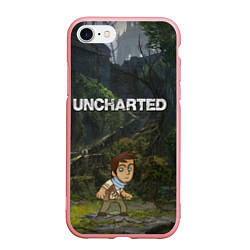 Чехол iPhone 7/8 матовый Uncharted На картах не значится