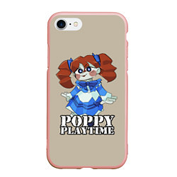 Чехол iPhone 7/8 матовый Poppy Playtime, цвет: 3D-светло-розовый