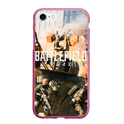 Чехол iPhone 7/8 матовый Battlefield 2042 - отряд
