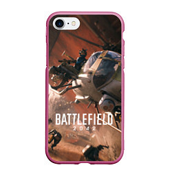Чехол iPhone 7/8 матовый Battlefield 2042 - Боевой отряд
