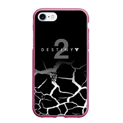 Чехол iPhone 7/8 матовый Destiny Трещины по всюду
