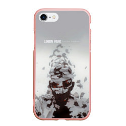 Чехол iPhone 7/8 матовый Living Things - Linkin Park, цвет: 3D-светло-розовый