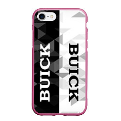 Чехол iPhone 7/8 матовый Buick Black And White