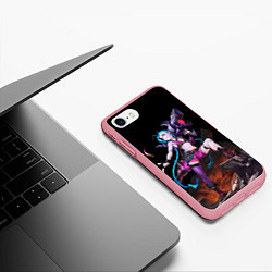 Чехол iPhone 7/8 матовый Джинкс на горе, цвет: 3D-баблгам — фото 2