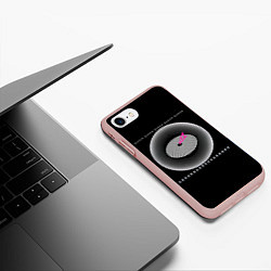 Чехол iPhone 7/8 матовый Jazz - Queen, цвет: 3D-светло-розовый — фото 2