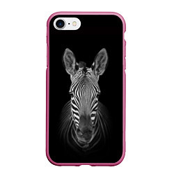 Чехол iPhone 7/8 матовый Зебраzebra