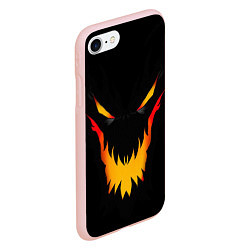 Чехол iPhone 7/8 матовый DOTA 2 BLACK SHADOW FIEND ТЕНЬ, цвет: 3D-светло-розовый — фото 2