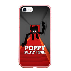 Чехол iPhone 7/8 матовый ХАГГИ ВАГГИ Я ИДУ ЗА ТОБОЙ - POPPY PLAYTIME, цвет: 3D-баблгам