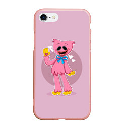 Чехол iPhone 7/8 матовый KISSY MISSY POPPY PLAYTIME ПОППИ ПЛЕЙТАЙМ КИССИ МИ, цвет: 3D-светло-розовый