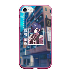 Чехол iPhone 7/8 матовый Токийский гуль Tokyo Ghoul, Тока Киришима Touka Ki