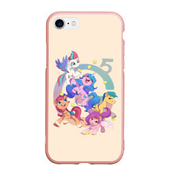 Чехол iPhone 7/8 матовый G5 My Little Pony