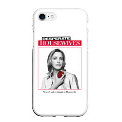 Чехол iPhone 7/8 матовый Desperate Housewives - Felicity Huffman