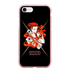 Чехол iPhone 7/8 матовый HXH - Hunter x Hunter, цвет: 3D-светло-розовый