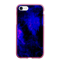 Чехол iPhone 7/8 матовый Purple Tie-Dye