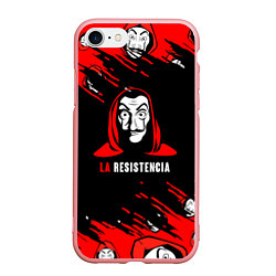 Чехол iPhone 7/8 матовый La Casa de Papel - Professor, цвет: 3D-баблгам