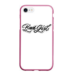 Чехол iPhone 7/8 матовый Bad girl lettering