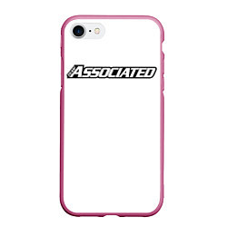 Чехол iPhone 7/8 матовый Team Assotiated RC, цвет: 3D-малиновый