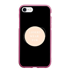 Чехол iPhone 7/8 матовый Losers wear fur 2