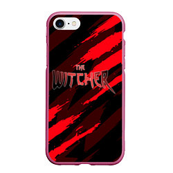 Чехол iPhone 7/8 матовый The Witcher ГЕЙМЕРА супер игра