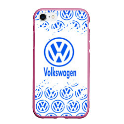 Чехол iPhone 7/8 матовый Volkswagen фольксваген