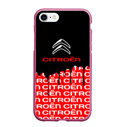 Чехол iPhone 7/8 матовый Citroen ситроен