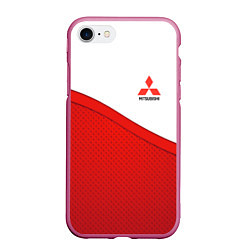 Чехол iPhone 7/8 матовый Митсубиси Mitsubishi LOGO