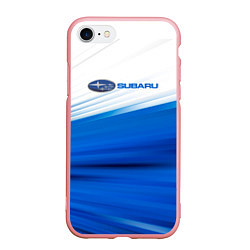 Чехол iPhone 7/8 матовый Subaru субару sport, цвет: 3D-баблгам