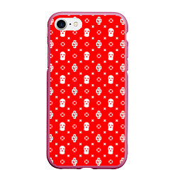 Чехол iPhone 7/8 матовый Red Dope Camo Dope Street Market